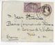 INDIA  - 1926 - ENVELOPPE ENTIER POSTAL DE TRICHINOPOLY => NICE - 1911-35 King George V