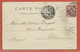 MONACO CARTE POSTALE AFFRANCHIE DE 1905 POUR PARIS FRANCE - Covers & Documents