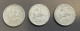 SPAGNA - ESPANA - 1940 E 1945  - 3 Monete 10 Cents - 10 Centesimi