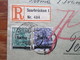 Saargebiet 1920 3 Brief Vorderseiten Mit Verschiedenen Marken U.a. Nr. 9 Aufdrucktype III Und Aufdruckabarten ?!? - Used Stamps