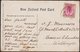 NEW ZEALAND POSTCARD RARE EARLY STATE COLLIERIES POSTMARK - Covers & Documents