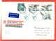 Sweden 2008.Registered Envelope  Passed The Mail. Airmail. - Briefe U. Dokumente