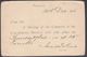 1888. QUEENSLAND AUSTRALIA  ONE PENNY POST CARD VICTORIA. TOOWOOMBA QUEENSLAND DE 26 ... () - JF321606 - Briefe U. Dokumente