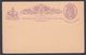 1880. QUEENSLAND AUSTRALIA  THREE PENCE POST CARD VICTORIA. VIA BRINDISI OR NAPLES.  () - JF321612 - Brieven En Documenten
