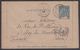 1900. SAINT-PIERRE-MIQUELON. CARTE -LETTRE 15 C. Blue Cancelled ST. PIERRE-MIQUELON 7... () - JF321826 - Covers & Documents