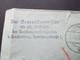 3.Reich / Sudetenland 22.11.1938 Bedarfsbrief Generalkommissär Für Alle Verbände Konsumgenossenschaften In Reichenberg - Sudetenland