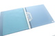 Delcampe - Israel Album - Lindner Album, Blue, 18 Rings, Format 5x30x32cm - Grand Format, Fond Blanc