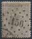 émission 1865 - N°17 Obl Pt 156 "Grez - Doiceau" - 1865-1866 Profilo Sinistro