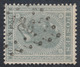 émission 1865 - N°17 Obl Pt 186 "Huy" - 1865-1866 Profile Left