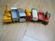 Matchbox Véhicules De Chantier Wheel Crane.mack Dump Truck.petrol Tanker. Truck N°21.refuse Truck.wheel Tipper.dodge - Camions, Bus Et Construction