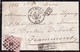 DDW 909  --  Enveloppe TP 20 BRUXELLES 1866 - CHARGE Vers GRAMMONT - Fabrique De Tapis Journez - 1865-1866 Profilo Sinistro