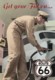 Route 66 Image 'Get Your Fill On. . . .' Service Station Attendant Pumps Gas, C1990s/2000s Vintage Postcard - Route ''66'