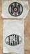 PARTIZAN PFC SERBIA BELGRADE SERBIAN FOOTBALL CLUB LOT PATCH EMBLEM FLICKEN INSIGNIA SIGN LOGO FORMER YUGOSLAVIA Fußball - Uniformes Recordatorios & Misc