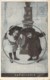 TAXE 10c. Banderolles Sur Carte Fantaisie Espièglerie D'Enfants Au Cerceau Obl. Facteur-boitier Beynost (Ain) - 1859-1959 Covers & Documents