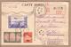 ALGERIE , MAROC - CARTE AEROGRAMME N° 4735 DE L'EPIAN , PREMIER VOYAGE ALGER CASABLANCA DIRECT , RECOMMANDE - 1930 - Airmail