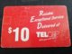 ST MAARTEN DUTCH $10,- TEL CELL RED    FINE  USED      ** 1729** - Antilles (Netherlands)