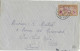 SPM - 1927 - YVERT 115 RARE SEUL Sur ENVELOPPE (COTE 2006 = 125 EUR) De ST PIERRE ET MIQUELON => ST MAUR - Brieven En Documenten