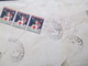 USA 1920 Registered Letter / GA Umschlag Rückseitig Mit 10x American Red Cross Marke Merry Christmas - Briefe U. Dokumente