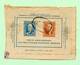 1947 Fragment 100th Anniversary United States Postage Stamps  (4 Scans) - Autres & Non Classés