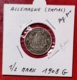 ALLEMAGNE  -- 1/2 MARK 1908 G - 1/2 Mark