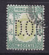 Hong Kong 1904 Mi. 77   2c. King Edw. VII. Perfin Perforé Lochung 'D.O.C.' Det Oversishe Compagnes (2 Scans) - Nuovi