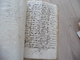 Manuscrit Papier Couverture Velin 1614 Attestations Pensions Jean Baud Brulat De Malemort 5 P Petit Manque En 1 - Manuscripten