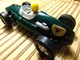 SCALEXTRIC COOPER Verde Oscuro Guia Fija Triang - Echelle 1:32