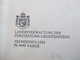 Liechtenstein 1975 Dienstmarken Nr. 47 U. 52 MiF Einschreiben Vaduz Landesverwaltung Des Fürstentums Fremdenpolizei - Brieven En Documenten