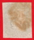 GBR SC #1 U (N,H) 1840 Queen Victoria 4 Margins W/red MC Cancel CV $370.00 - Used Stamps