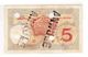 INDOCHINE 5 FRANCS DJIBOUTI JANVIER 1943 ANNULE OCCASION - Indochine