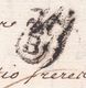 1764 - Marque Postale B Couronné Sur Lettre Pliée De Bordeaux, Gironde  Vers Montauban, Tarn Et Garonne - Taxe 6 - 1701-1800: Vorläufer XVIII