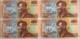 New Zealand 5 Dollars, P-177c (1992) - Uncut Sheet Of 4 Pcs. Incl. Folder - AA Serial - Neuseeland