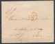 1856 Env. FRANCHISE Griffe Rouge "CABINET DE L'EMPEREUR" Sup. X1033 - Cartas Civiles En Franquicia