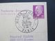 DDR 1966 Verwendet 1971 Ulbricht GA P 78 A Antwort - Reponse Mit SST Musee Postal Paris Ballonpost Stempel - Briefe U. Dokumente