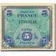 France, 5 Francs, Drapeau/France, 1944, 1944-06-06, SUP, Fayette:VF 17.02 - 1944 Flag/France