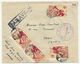 SENEGAL - Enveloppe Affr. 3F X4 Cachet "Etat Major Du Général Com. Supérieur" - DAKAR 1945 - Covers & Documents