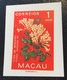 Delcampe - Macao 1953 Flowers RARE IMPERFORATED SET, XF MNH **(Macau China Chine Portugal Colonies Courvoisier S.A Proofs Fleurs - Ongebruikt