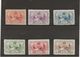 ESPAGNE - SERIE EXPO DE MADRID 1907 -N° 236 A 245 AVEC CHARNIRE - COTE : 60 € - Unused Stamps