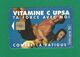 VARIÉTÉS FRANCE TÉLÉCARTE 1997 / 01  SO3  VITAMINE C UPSA     50 UNITES   UTILISÉE - Errors And Oddities