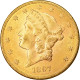 Monnaie, États-Unis, Liberty Head, $20, Double Eagle, 1897, U.S. Mint - 20$ - Double Eagles - 1877-1901: Coronet Head (Tête Couronnée)