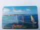 BARBADOS   $20-  Gpt Magnetic     BAR-10B  10CBDB   WINDSURFING     NEW  LOGO         Very Fine Used  Card  ** 2879** - Barbados