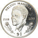 Monnaie, BRITISH VIRGIN ISLANDS, Dollar, 2014, Franklin Mint, Nelson Mandela - Iles Vièrges Britanniques