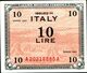 19897) BANCONOTA Da 2 LIRE AM OCCUPAZIONE AMERICANA ITALIA MONOLINGUA FLC 1943  -banconota Non Trattata.vedi Foto - Allied Occupation WWII