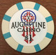 ÉTATS-UNIS USA CALIFORNIE COACHELLA AUGUSTINE CASINO CHIP $ 1 JETON TOKENS COINS - Casino