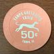 USA FLORIDE TAMPA GREYHOUND TRACK CASINO CHIPS 50C JETON TOKENS COINS - Casino