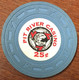 USA CALIFORNIE BURNEY PIT RIVER CASINO CHIP 25C JETON TOKENS COINS - Casino