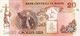 MALTA 20 LIRA 1967 (1989) VF P-44a "free Shipping Via Registered Air Mail" - Malta