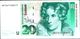 20147) Germania 20 Marchi 1993 BB+++ VF  -banconota Non Trattata.vedi Foto- - 20 Deutsche Mark