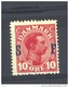Danemark  -  Services  -  1917  :  Yv  21  * - Service
