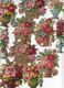 TRES JOLI LOT DE  DIFFERENTS + 20  DECOUPIS FLEURS EN VASE - Flowers